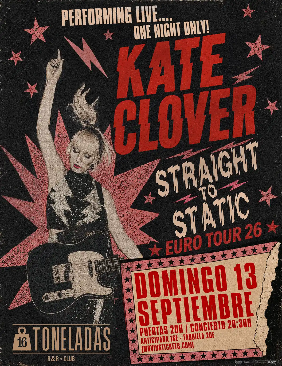 Kate Clover a 16 Toneladas: punk rock sense concessions des de Los Angeles